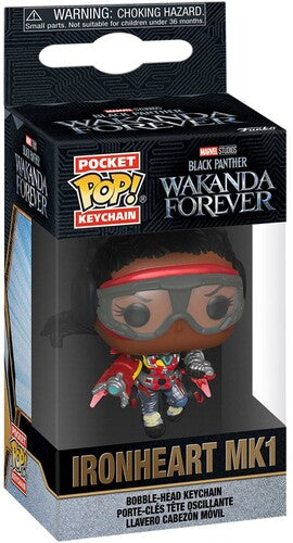 Black Panther - Wakanda Forever -Keychain 2, Funko Pop! Keychain: Marvel:, Collectibles