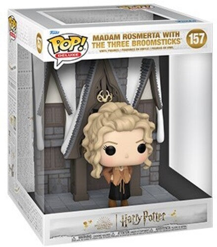 Harry Potter Hogsmeade-3 Broomsticks W/Madam Rosme, Funko Pop! Deluxe:, Collectibles