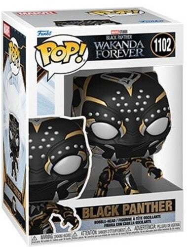 Black Panther - Wakanda Forever - Pop! 4, Funko Pop! Marvel: Marvel:, Collectibles