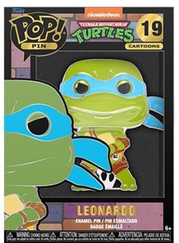 Teenage Mutant Ninja Turtles - Leonardo, Funko Pop! Pins:, Apparel