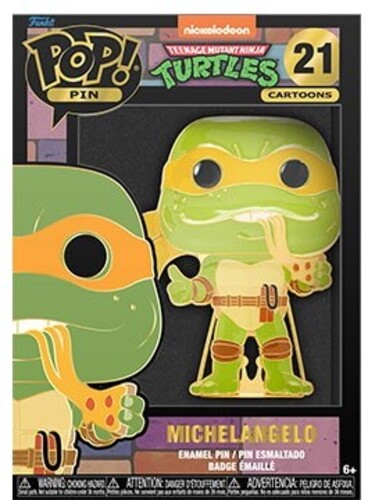 Teenage Mutant Ninja Turtles - Michelangelo, Funko Pop! Pins:, Apparel