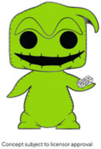 The Nightmare Before Christmas - Oogie Boogie (Sty, Funko Pop! Pins Disney:, Apparel