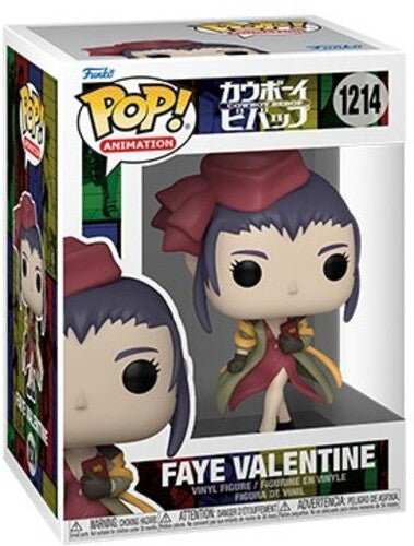 Funko Pop Anime Cowboy Bebop Faye Valentine, Pop Anime Cowboy Bebop, Collectibles