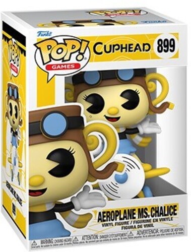 Cuphead S3- Aeroplane Chalice, Funko Pop! Games:, Collectibles