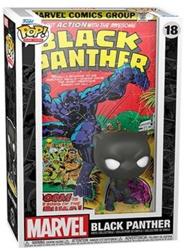 Marvel- Black Panther, Funko Pop! Comic Cover:, Collectibles