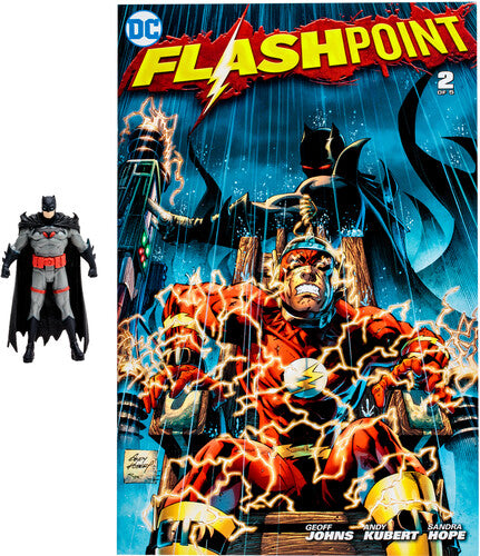 3 Figure With Comic Wave 2 - Batman (Flashpoint), Dc Direct, Collectibles