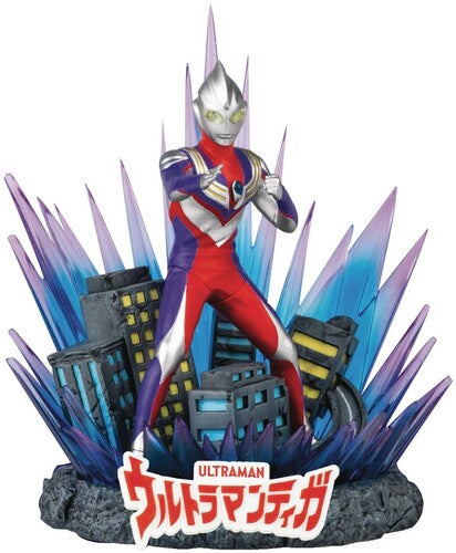 Ultraman Ds-113 Tiga Diorama Stage 6In Statue