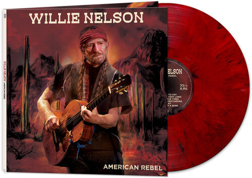 American Rebel - Red Marble, Willie Nelson, LP