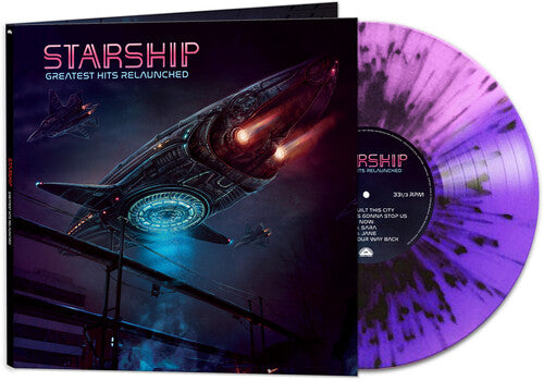 Greatest Hits Relaunched - Split Color Splatter, Starship, LP