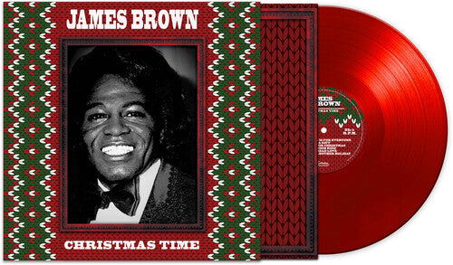 Christmas Time - Red - James Brown - LP
