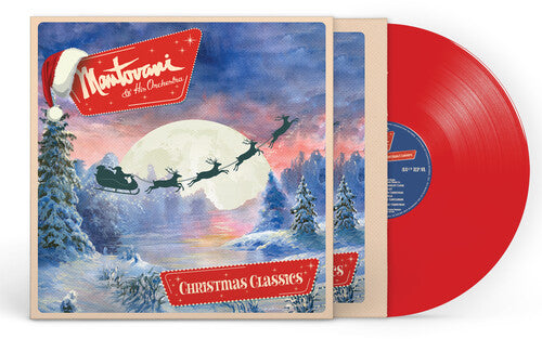 Christmas Classics - Red - Mantovani & His Orchestra - LP