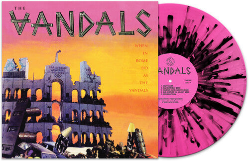 When In Rome Do As The Vandals - Pink/Black - Vandals - LP
