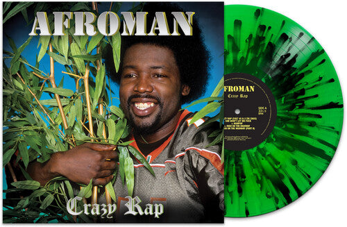 Crazy Rap - Green/Black Splatter, Afroman, LP