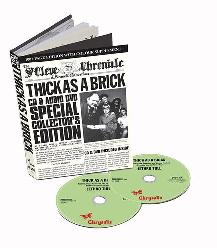 Thick As A Brick (40Th Anniversary Edition), Jethro Tull, CD