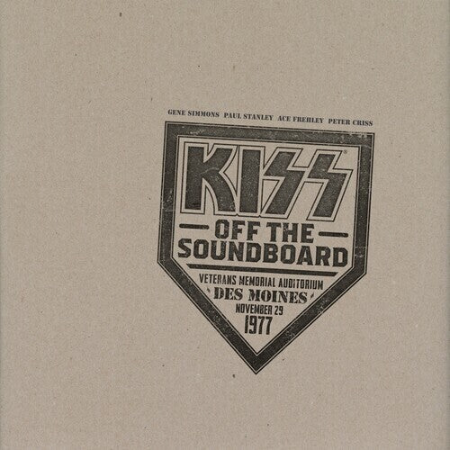 Kiss Off The Soundboard: Live In Des Moines 1977, Kiss, CD