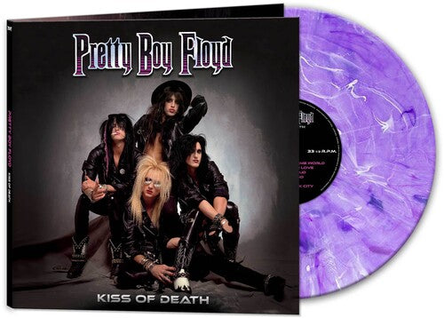 Kiss Of Death - Purple Marble, Pretty Boy Floyd, LP