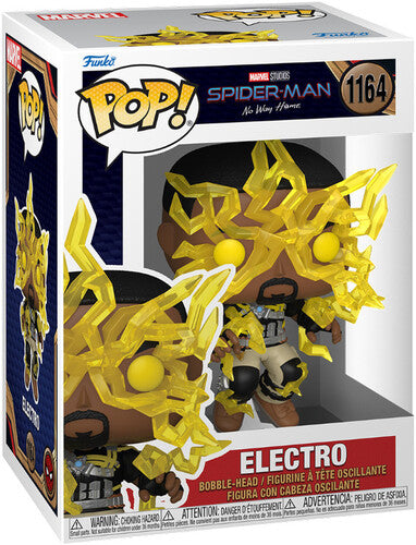 Spider-Man: No Way Home S3- Electro Finale, Funko Pop! Marvel:, Collectibles