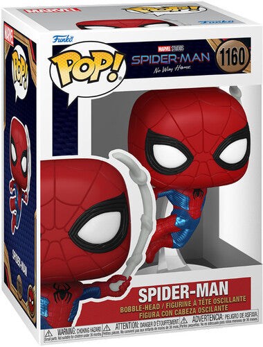 Spider-Man: No Way Home S3 - Spider-Man Finale Sui, Funko Pop! Marvel:, Collectibles