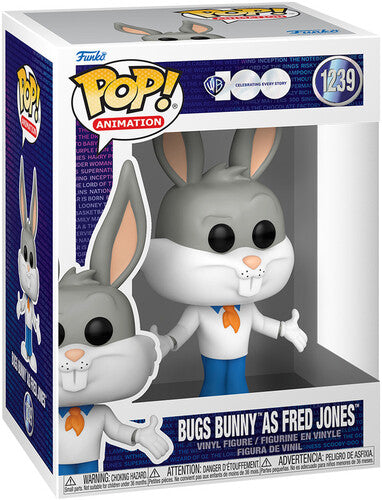 Funko Pop Animation Hanna Barbera Bugs As Fred, Pop Animation Hanna Barbera, Collectibles