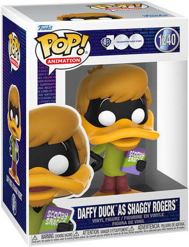 Funko Pop Animation Hanna Barbera Daffy As Shaggy, Pop Animation Hanna Barbera, Collectibles