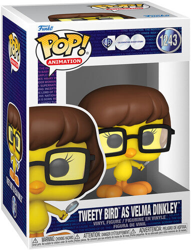 Funko Pop Animation Hanna Barbera Tweety As Velma, Pop Animation Hanna Barbera, Collectibles