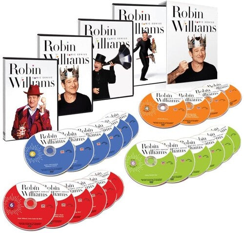 Robin Williams Comic Genius 22 Dvd Set