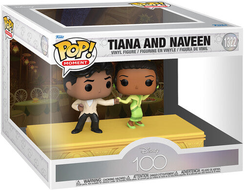 Disney's 100Th - Tiana & Naveen, Funko Pop! Moment:, Collectibles