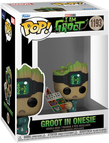 I Am Groot - Groot Shorts Pjs W/ Book, Funko Pop! Marvel:, Collectibles