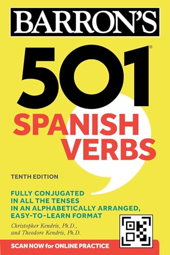 501 Spanish Verbs, Tenth Edition by Kendris, Christopher