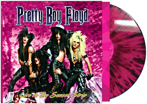 Live On The Sunset Strip - Pink/Black Splatter, Pretty Boy Floyd, LP