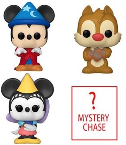 Bitty Pop Disney Sorcerer Mickey 4 Pack