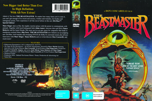 Beastmaster, Beastmaster, DVD