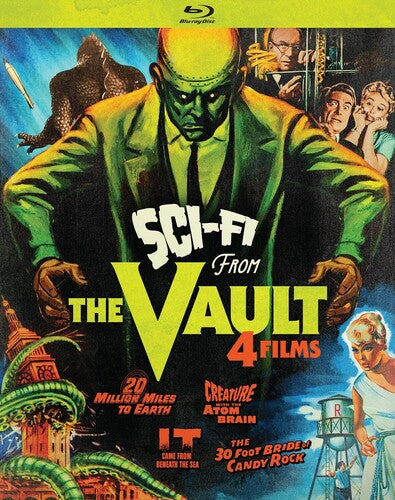 Sci-Fi From The Vault - 4 Classic Films Bd