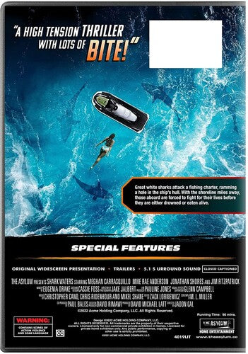 Shark Waters, Shark Waters, DVD