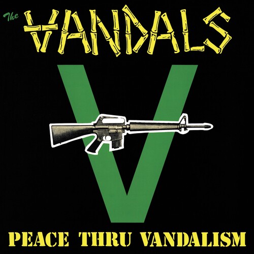 Peace Thru Vandalism - Green/Black Splatter