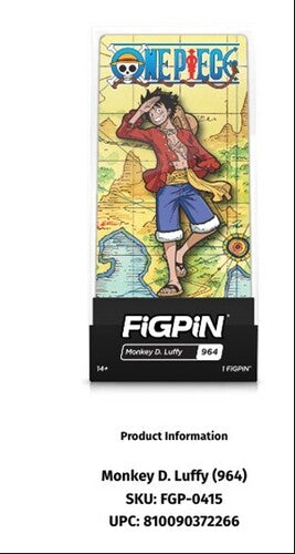 Figpin One Piece Monkey D. Luffy Enamel Pin #964