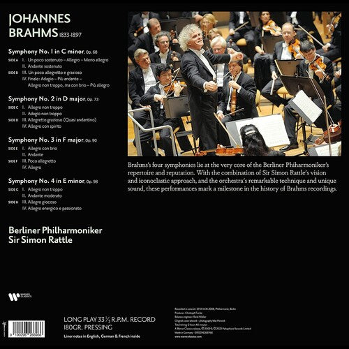 Brahms: The Symphonies, Berliner Philharmoniker, LP