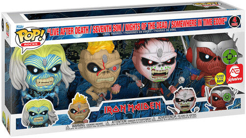 Iron Maiden - Eddie 4Pk (Glow In The Dark Box Set(