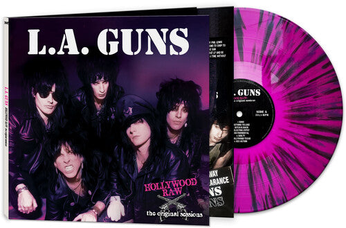 Hollywood Raw - Original Sessions - Purple/Black, L.A. Guns, LP