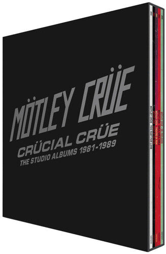 Crucial Crue: The Studio Albums 1981-1989, Motley Crue, LP