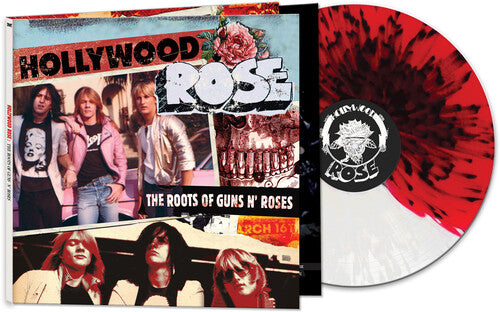 Roots Of Guns N' Roses - Red/White Splatter - Hollywood Rose - LP