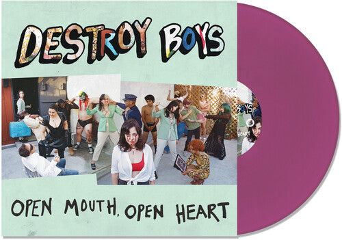 Open Mouth Open Heart - Purple