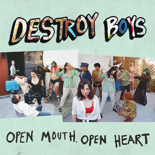 Open Mouth Open Heart - Purple, Destroy Boys, LP