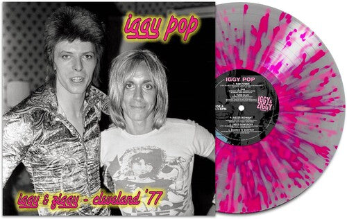 Iggy & Ziggy - Cleveland '77 - Silver/Pink, Iggy Pop, LP