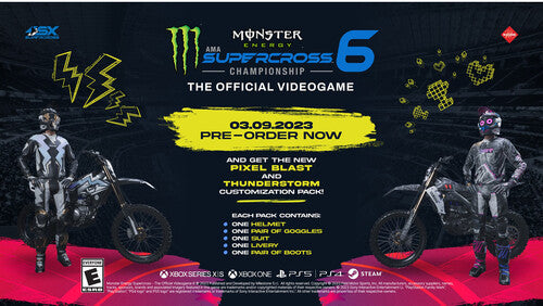 Ps4 Monster Energy Supercross 6, Ps4 Monster Energy Supercross 6, VIDEOGAMES