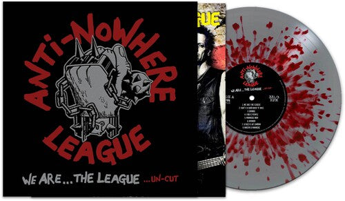 We Are The League - Splatter Silver Red, Anti-Nowhere League, LP