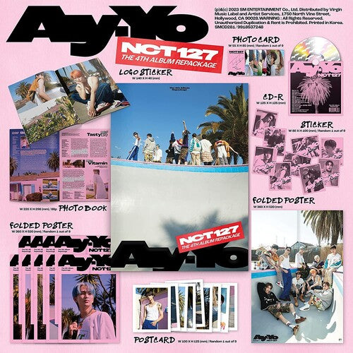 4Th Album Repackage 'Ay-Yo' [A Ver.], Nct 127, CD