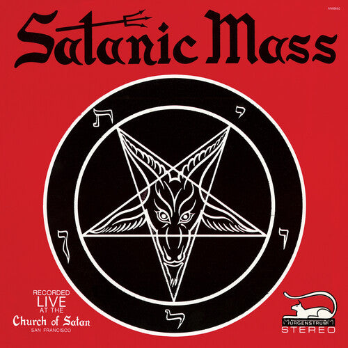 Satanic Mass - Red/Black Splatter