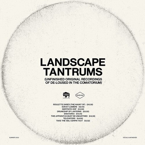 Landscape Tantrums - Unfinished Original Recording