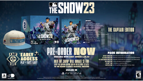 Ps4/Ps5 Mlb The Show 23 Captain Edition, Ps4/Ps5 Mlb The Show 23 Captain Edition, VIDEOGAMES